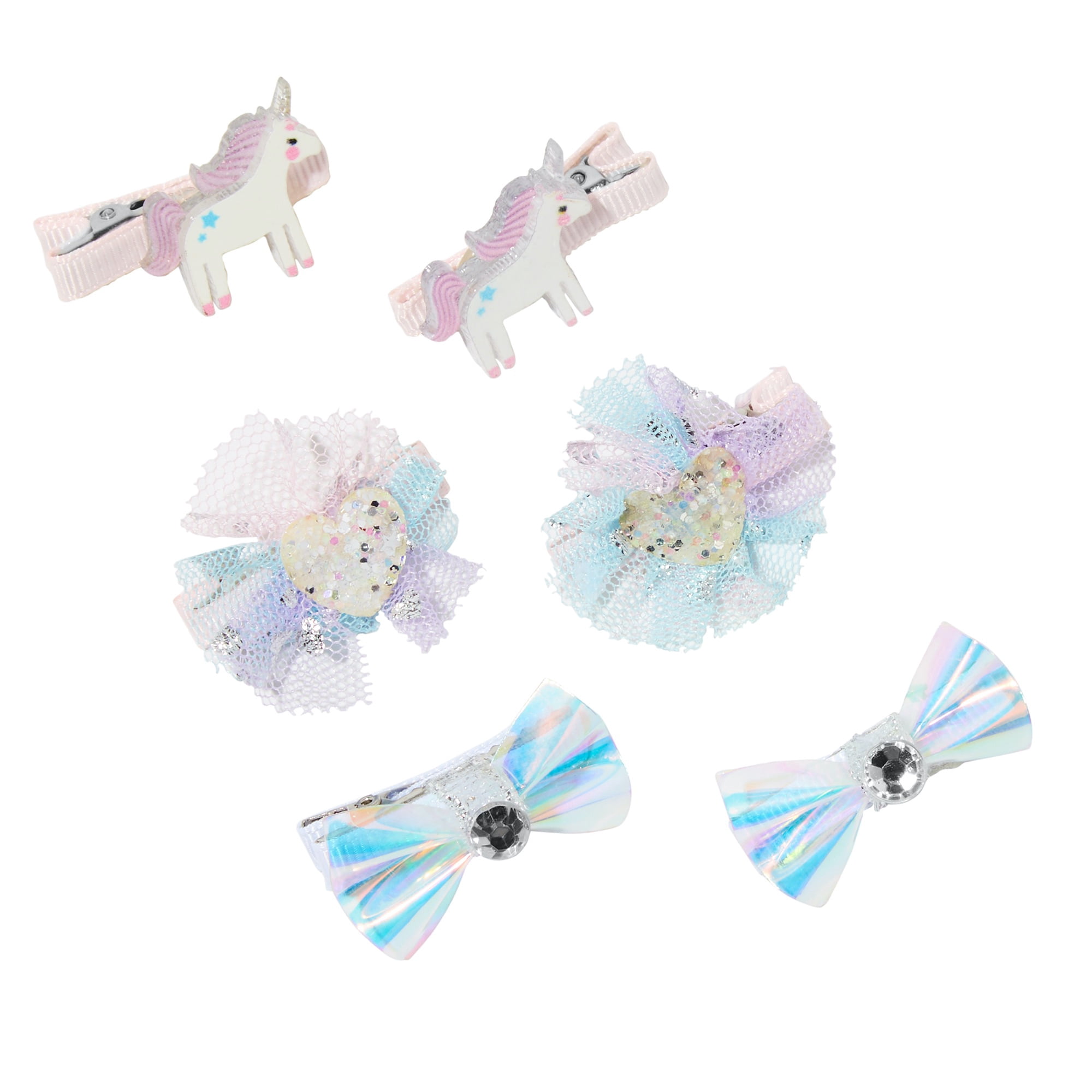 Claire's Girls Snap Clip, 60 Piece