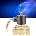 thumbnail image 4 of Diaphragm Solenoids Valves, G1in -5 Degrees Celsius -80 Degrees Celsius  Brass Normally Closed Solenoid Valve  For Steamer For Radiator, 4 of 8
