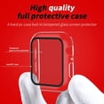 thumbnail image 2 of moogdieeo 2 Pack Case Built in Tempered Glass Screen Protector Compatible with Apple Watch SE 2 (2024)/SE/Series 6/Series 5/Series 4 44mm, Hard PC Case Overall Protective Cover- Transparent, 2 of 12