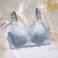 thumbnail image 2 of Timegard Bras for Women with Support Adjustable Strap Lace Full Coverage Comfortable Summer Everyday Bra, 2 of 3