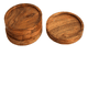 thumbnail image 3 of 4 Portavasos Posavasos Madera Antiderrapante Redondo Mesa Xtellar cafe, 3 of 3
