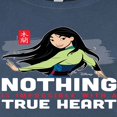 thumbnail image 3 of Disney Mulan - Nothing Is Impossible With A True Heart - Juniors Fitted Graphic T-Shirt, 3 of 5