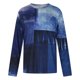 thumbnail image 3 of ICHUANYI Clearance Men's Long Sleeve Round Neck Print Color Fashion Casual T-Shirt Long Sleeve Top(Blue, L) Ichuanyi Ichuanyi, 3 of 8