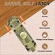 thumbnail image 4 of Pestillo de barril Uxcell, pestillo deslizante vintage con tornillos de montaje para puerta de madera, cerca de granero, ventana, verde bronce de 5 pulgadas, 4 of 7