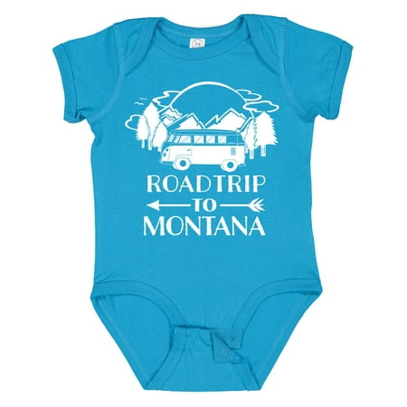 

Inktastic Road Trip to Montana Gift Baby Boy or Baby Girl Bodysuit