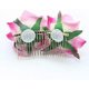 thumbnail image 2 of Miaoo Flamenco Dancer Hair Clip Rose Hairpin Bridesmaid Wedding Women Hair Accessory Bridal Hair Comb (red), 2 of 2