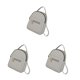 thumbnail image 2 of Jumpingount Cuero PU Artesanía Diseño elegante Manos libres Senderismo Accesorios Bolso de hombro Bolsillos con cremallera Monedero cruzado Type3 NO3, 2 of 6