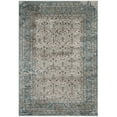 thumbnail image 3 of Modway Dilys 8' x 10' Floral Lattice Area Rug in Teal and Brown, 3 of 9
