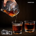 thumbnail image 2 of Kemstood Whiskey Gifts for Men - Whiskey Decanter (25.3 Oz/750 ml) with 2 Drinking Glasses (8.1 Oz/240 ml) - Birthday Gifts for Men - Gift for Dad and Husband - Home Bar Gifts, Drinking Gifts, 2 of 5