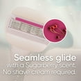 thumbnail image 6 of Venus ComfortGlide plus Olay Sugarberry Women's Razor Blade Refills, 4 Ct, 6 of 8