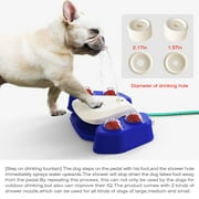 Automatic Sprinkler Summer Smart Feeding Pet Supply 43 X 26 X 10 Cm Durable Yellow ABS Water Fountain Dispenser Dog Toy