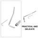 thumbnail image 3 of Whammy Bar for Electric Guitar Vibrato Arm Function 1Pcs Silver Metal, 3 of 5
