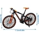 thumbnail image 2 of Modelo de bicicleta, juguete modelo de bicicleta de montaña, mini juguete de bicicleta, bicicleta de montaña con dedo en miniatura para niños y niñas, regalo para niños (negro naranja), 2 of 8