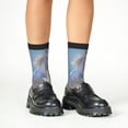 thumbnail image 4 of Honeii Horses Running Through The Water Print Children's Colorful Socks,Unisex Kids and Toddlers' Cushioned Sock,Kids Athletic Crew Socks,for Everyday Wear and Sports, 4 of 5