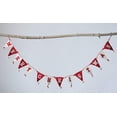 thumbnail image 2 of Creative Co-Op 72" Wool Felt Pennant Banner Shaped Garland with "Merry Christmas", 2 of 3