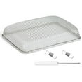 thumbnail image 2 of JR Products 06-30175 Mud Dauber Screen for Water Heater Vents - 6" x 8.5" x 1.3", 2 of 3