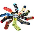 thumbnail image 7 of Come to The Dark Side We Have Cookies Socks Funny Sci Fi Movie Footwear (Black) - Mens (7-12), 7 of 7