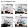 thumbnail image 5 of Yayeee Faucet Mat for Kitchen Sink 30" Diatomite Long Splash Guard Pad, Boat Seaside, 5 of 7