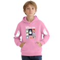 thumbnail image 2 of NEBWOAK Boys Girls Cartoon Ghost Hoodie, Pink In My Spooky Era Pullover Sweatshirt for Halloween Fall,Size 4-5T, 2 of 5