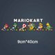 thumbnail image 1 of Pegatinas para coche del nuevo juego clásico Super Mario, creativas y bonitas, para motocicleta, coche eléctrico, novedosas pegatinas reflectantes para cubrir arañazos, regalo, 1 of 5