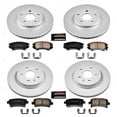 thumbnail image 2 of PowerStop Front and Rear Geomet Coated Brake Rotor and Pad Kit Fits: SAAB Select Models CRK6330, 2 of 5
