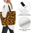 thumbnail image 3 of Disketp Colorful Pineapple Bolsa Tote Estampada para Mujer, Bolso de Hombro y de Mano para Compras y Viajes, 3 of 8