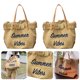 thumbnail image 5 of Bolso Hombro para Mujer Lona ​​bolso Playa Verano A La Viajes Al Aire Libre, 5 of 9