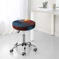 thumbnail image 7 of Daiia Red And Blue Fire Dragon E Stool Covers Round,Round Bar Stool Covers Waterproof Bar Chair Covers Washable Stool Cushion Slipcover for 12-14 Inch Chair-13 inch, 7 of 7