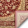 thumbnail image 6 of Well Woven Sultan Medallion Red Oriental Area Rug Persian 2'7" x 12' Runner Rug, 6 of 7
