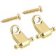 thumbnail image 1 of KAIYANG Retenedor de scooter para guitarra eléctrica, retenedor de árbol de cuerdas de rodillo para bajo de guitarra eléctrica, paquete de 2, dorado plateado, 1 of 5