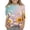 Purple, variant on Grblisyd 3/4 Sleeve Shirts for Girls Cute Sunflower Daisy Printed T Shirts Kids Summer Loose Tops Casual Crewneck Tees 7-8 Years
