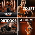 thumbnail image 7 of DXM SPORTS Weightlifting Workout Gym Gloves for Women - Small, Orange, 7 of 7