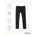 thumbnail image 6 of MeMoi  Lovely Lace Comfort Stretch Leggings - Girls - Female (7-10, Black), 6 of 7