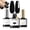 Gel Base Top Coat Set with Black Gel Nail Polish, variant on modelones Gel Top Coat Base Coat for Gel Nail Polish, 3 Pcs 10 ml No Wipe Matte & Shiny Top Coat, Long Lasting High Gloss and Matte Effects DIY at Home