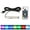 Black line long-distance remote control light, variant on Small Aquarium Light, Colorful Fish Tank Lamp For Plants For Landscape White Wire