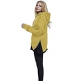 thumbnail image 4 of Vedolay Basic Sweatshirt for Women Fashion Loose Soft Long Sleeve Pullover Tops Women Shirts Clothes for Women Yellow,L, 4 of 5