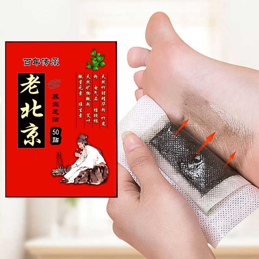 10pcs Ginger Detox Foot Pads Body Relax Herbal Cleaning Pads Patch