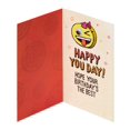thumbnail image 2 of American Greetings Happy Happy Happy Birthday Card with Foil, 2 of 4