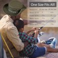 thumbnail image 3 of Wide Brim Boonie Hat, Men & Women Top Camo Bucket Hats for Safari Military Beach, 3 of 5