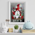 thumbnail image 3 of Cuadros Decorativos 5D DIY diamante pintura completo cuadrado taladro Let it Be Gnome decoración de pared Rhinestone JShteea Nuevos Originales, 3 of 8