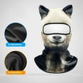 thumbnail image 5 of 3D Cat Animal Ice Silk Ski Ride Face With Ears For Outdoor Activities Like Music Festivals Rave Parties Skiing Halloween Parties, 5 of 5