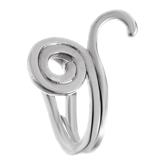 Anneaux de Nez Réglables pour Hommes Piercings et Designs Anti-Clip pour Femmes Options de Bijoux de Nez à la Mode