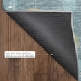 thumbnail image 5 of Addison Rugs Mayfield Premium Machine Washable Transitional Mid-century Modern Teal Rectangle Rug, 10' x 14', 5 of 6