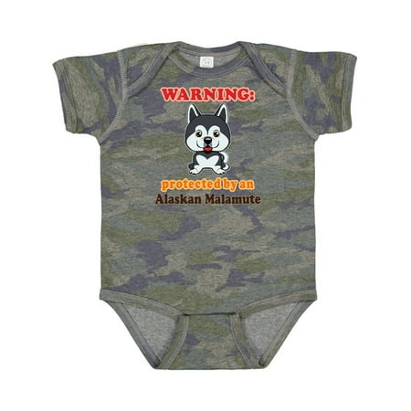

Inktastic Alaskan Malamute Dog Lover Gift Baby Boy or Baby Girl Bodysuit