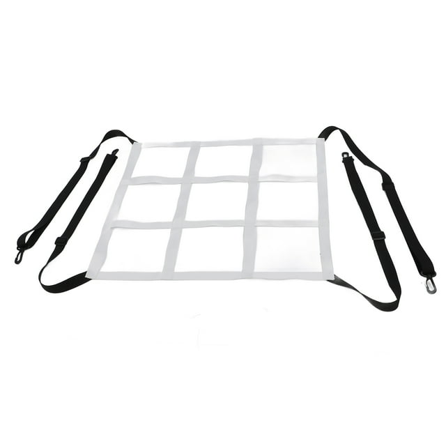 Cible de Zone de Frappe Ajustable Baseball Softball Cible de Lancer Frapper Filet de Frappe pour Équipement d'Aide à l'Entraînement avec Sangles Ajustables, Conception à Crochet, Polyester Léger