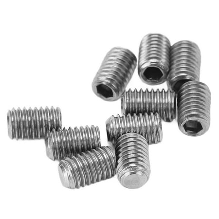 

ESTINK M5 Fin Grub Screws 10Pcs 304 Stainless Steel M5 Surfboard Fin Key Grub Screws Fin Replacement Grub Screws Fin Grub Screws Replacement