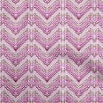 thumbnail image 1 of oneOone Silk Tabby Magenta Fabric Chevron Fabric For Sewing Printed Craft Fabric By The Yard 42 Inch Wide, 1 of 4