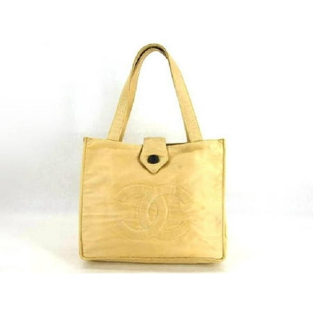 Chanel Cc 219201 Beige Tote Bag