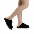 thumbnail image 2 of DREAM PAIRS Womens Fashion Suede Sheepskin Slippers Comfortable House Shoes, 2 of 5