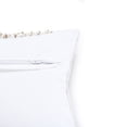 thumbnail image 4 of Laddha Home Designs Handwoven Bobble Lumbar Pillow Cover - 36" - White and Beige, 4 of 9
